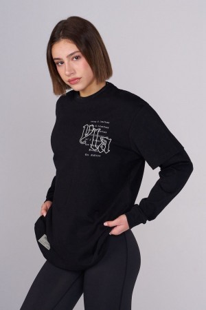 Young LA W437 - Urban Layer Tee Schwarz | 6019-HUWLP