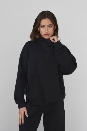 Young LA W534 Scuba Hoodie Schwarz | 0862-CRBWH