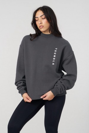 Young LA W539 Eternal Crewneck Dunkelgrau | 7250-GRXLV