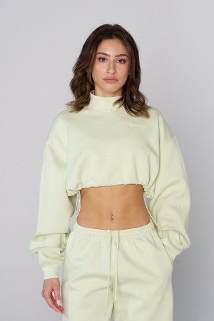 Young LA W540 Scuba Crop Grün | 8903-FBGJK