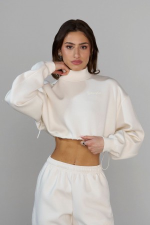 Young LA W540 Scuba Crop Weiß | 1583-PYGAR