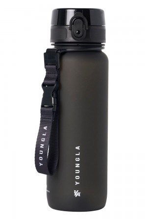 Young LA W612 Water Bottle Mini Schwarz | 8627-RLDZI