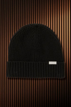 Young LA W901 - Urban Beanie Schwarz | 8046-XLCDJ