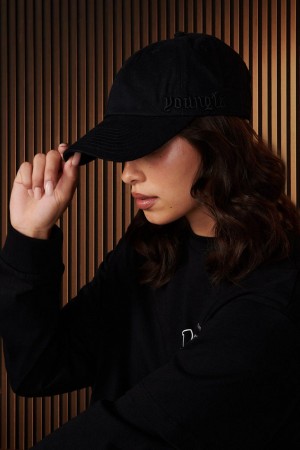 Young LA W902 - Urban Dad Hat Schwarz | 7180-IQDME
