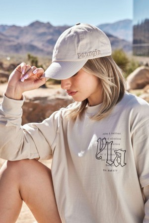 Young LA W902 - Urban Dad Hat Weiß | 6954-RBDPI